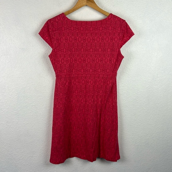 Perfect Toad&Co Rosemarie deep pink Dress M - Picture 6 of 6